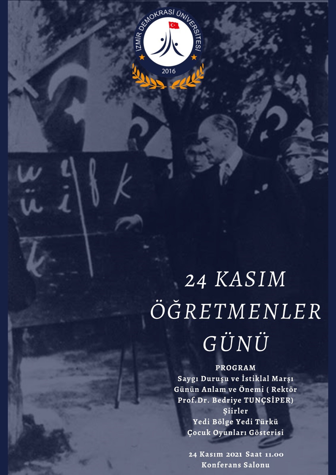24 Kasım 2021 Öğretmenler Günü